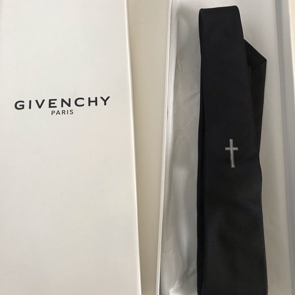 COPY - Givenchy Men’s Silk Tie with Cross Stitchi…